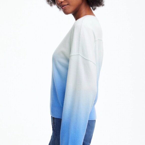 Madewell Cashmere Boxy Sweater Size Medium - Picture 3 of 13